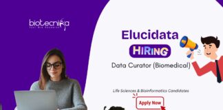 Life Sciences & Bioinformatics Job at Elucidata, Biomedical Data Curator Role. AI-assisted curation, multi-omics, & clinical standards.