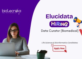 Life Sciences & Bioinformatics Job at Elucidata, Biomedical Data Curator Role. AI-assisted curation, multi-omics, & clinical standards.