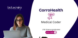 Medical Coder Job Opportunity at CorroHealth. Openings for CPC certified freshers. Life Science graduates, Apply Now.