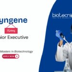 Freshers Junior Executive Job at Syngene International. Careers in biopharma manufacturing. Biotechnology Postgraduates, Apply Now