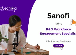 R&D Workforce Engagement Specialist Sanofi Life Sciences Graduates hiring