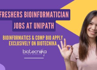 Freshers MSc Bioinformatics & Comp Bio Jobs