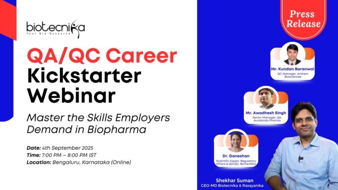 QA/QC Career Kickstarter Webinar Master the Skills Employers Demand in Biopharma
