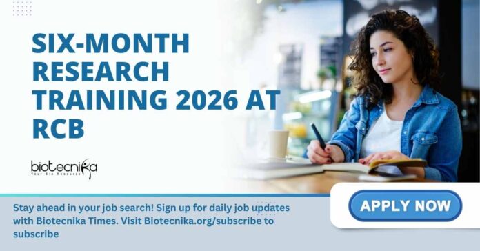 RCB Research Training 2026