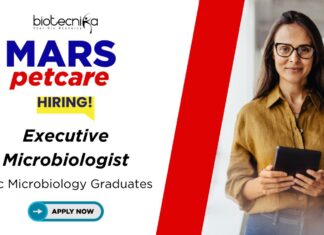 Executive Microbiologist Job at Mars Petcare in Hyderabad for MSc Microbiology graduates - Apply Now