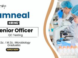 Recent Microbiology Jobs at Amneal BSc MSc Graduates Apply Now for the Senior Officer Role