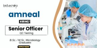 Recent Microbiology Jobs at Amneal BSc MSc Graduates Apply Now for the Senior Officer Role