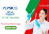 BTech Food Technology PepsiCo SC QC Associate