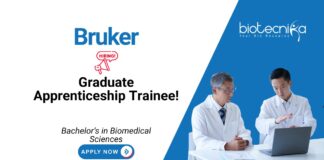 Graduate Apprenticeship Trainee! Bruker Bachelor’s in Biomedical Sciences