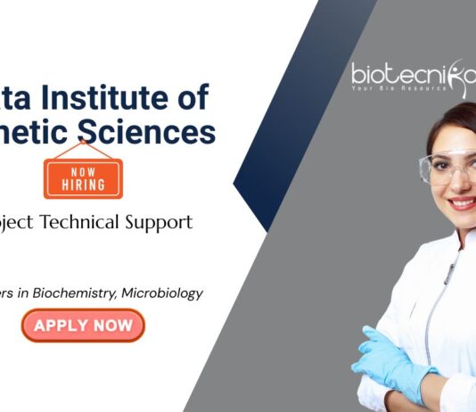 Microbiology Job at TIGS, For Project Technical Support Role, in Bengaluru. Masters in Biochemistry, Microbiology, Apply Now!