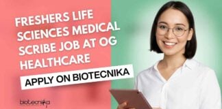 Freshers Life Sciences Medical Scribe Job at OG Healthcare