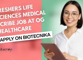 Freshers Life Sciences Medical Scribe Job at OG Healthcare