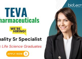 Quality Specialist Job at Teva Pharmaceuticals in Bangalore | Apply now