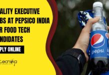 Food Technology Quality Executive Jobs at Pepsico