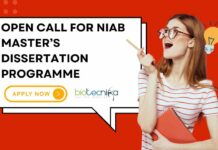 NIAB Master’s Dissertation Programme Applications