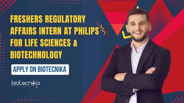 Freshers Biotech & Life Sciences Internship at Philips
