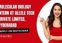 Molecular Biology Intern at Allele Tech