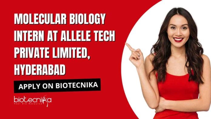 Molecular Biology Intern at Allele Tech