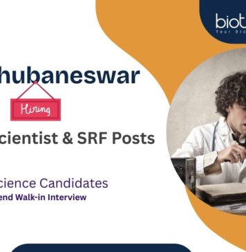 ILS Bhubaneswar Life Science Candidates Attend Walk-in Interview Project Scientist & SRF Posts