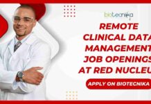 Remote Clinical Data Management Job Openings at Red Nucleus