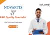 R&D Quality Specialist Novartis Life Sciences Graduates