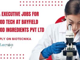 QA Executive Jobs For Food Tech