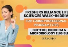 Freshers Biotech Job Vacancies Latest