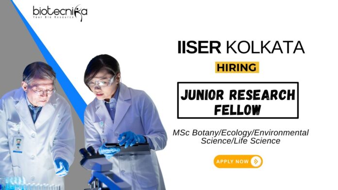 Research Job at IISER Kolkata MSc Graduates Apply Now for the Field Assistant Position (1)
