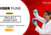 Research Job at IISER Pune MSc Graduates Apply Now for the Project Assistant Position