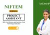 Research Job at NIFTEM MSc Food Science Graduates Apply Now for the Project Assistant Position