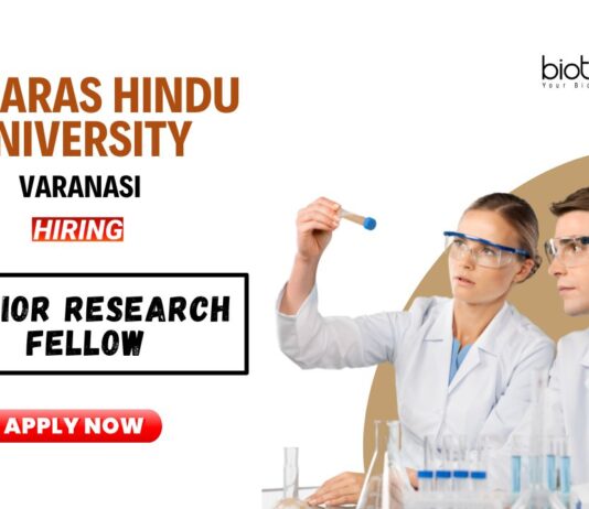 MSc Plant Science Job Openings at BHU