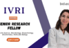 Research Jobs at ICAR-IVRI MSc Life Science Graduates Attend the Walk-In Interview