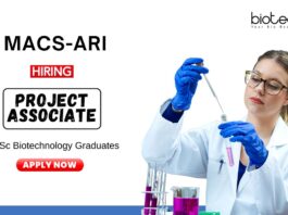 Research Jobs at MACS-ARI MSc Graduates Apply Now for the Project Associate Position (1)