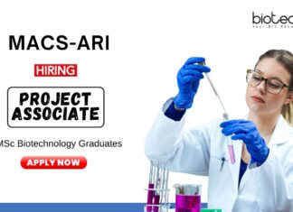 Research Jobs at MACS-ARI MSc Graduates Apply Now for the Project Associate Position (1)