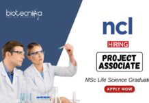Research Jobs at NCL MSc Life Science Graduates Apply Now for the Project Associate Position