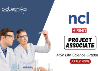 Research Jobs at NCL MSc Life Science Graduates Apply Now for the Project Associate Position