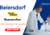 Researcher Job Vacancy at Beiersdorf | Hiring Biotechnology Graduates-Apply Now