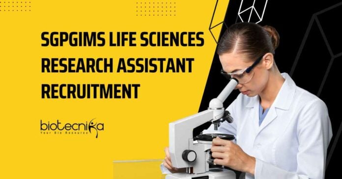 MSc Immunology Job Vacancies at SGPGIMS