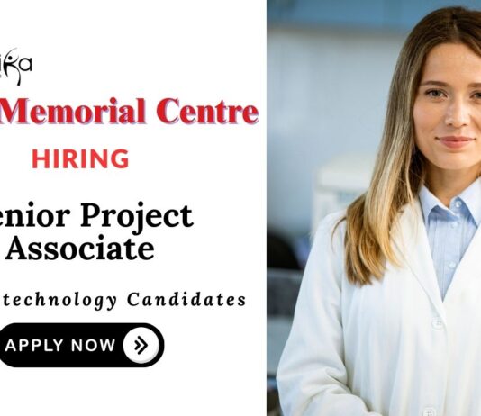 SRF Positions Jobs at Tata Memorial Centre MSc Biotechnology Candidates Apply Now