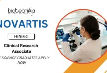 Clinical Research Associate Job at Novartis | Life Science Graduates Apply