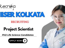 Scientist Jobs at IISER Kolkata PhD Life Science Candidates Apply Now 
