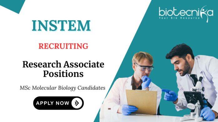 Scientist Jobs at Instem MSc Molecular Biology Candidates Apply Now  