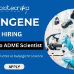 Scientist Jobs at Syngene | MSc Biological Science Candidates Apply Now Scientist Jobs at Syngene | MSc Biological Science Candidates Apply Now