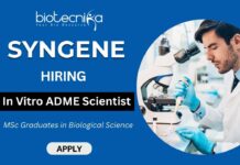 Scientist Jobs at Syngene | MSc Biological Science Candidates Apply Now