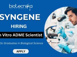 Scientist Jobs at Syngene | MSc Biological Science Candidates Apply Now