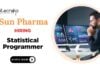 Statistical Programming Jobs at Sun Pharma | BSc Life Science Candidates Apply Now