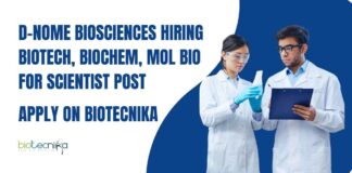 Molecular Biology Jobs at D-NOME Biosciences