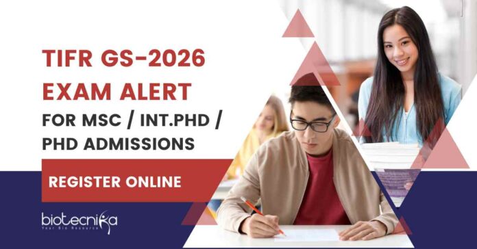 TIFR GS 2026 Application Form