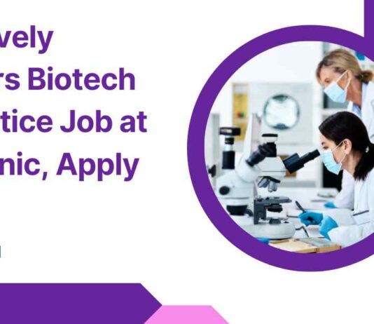 Freshers Biotechnology Job Openings at Medtronic