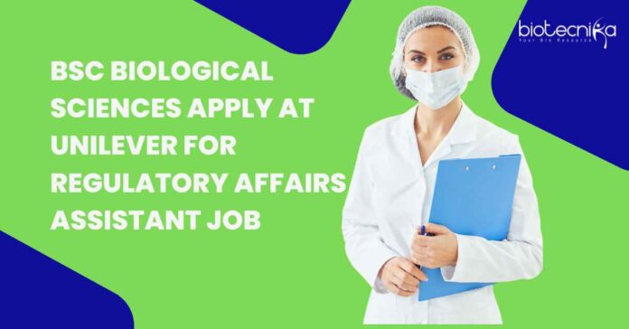 BSc Biological Sciences Vacancies at Unilever